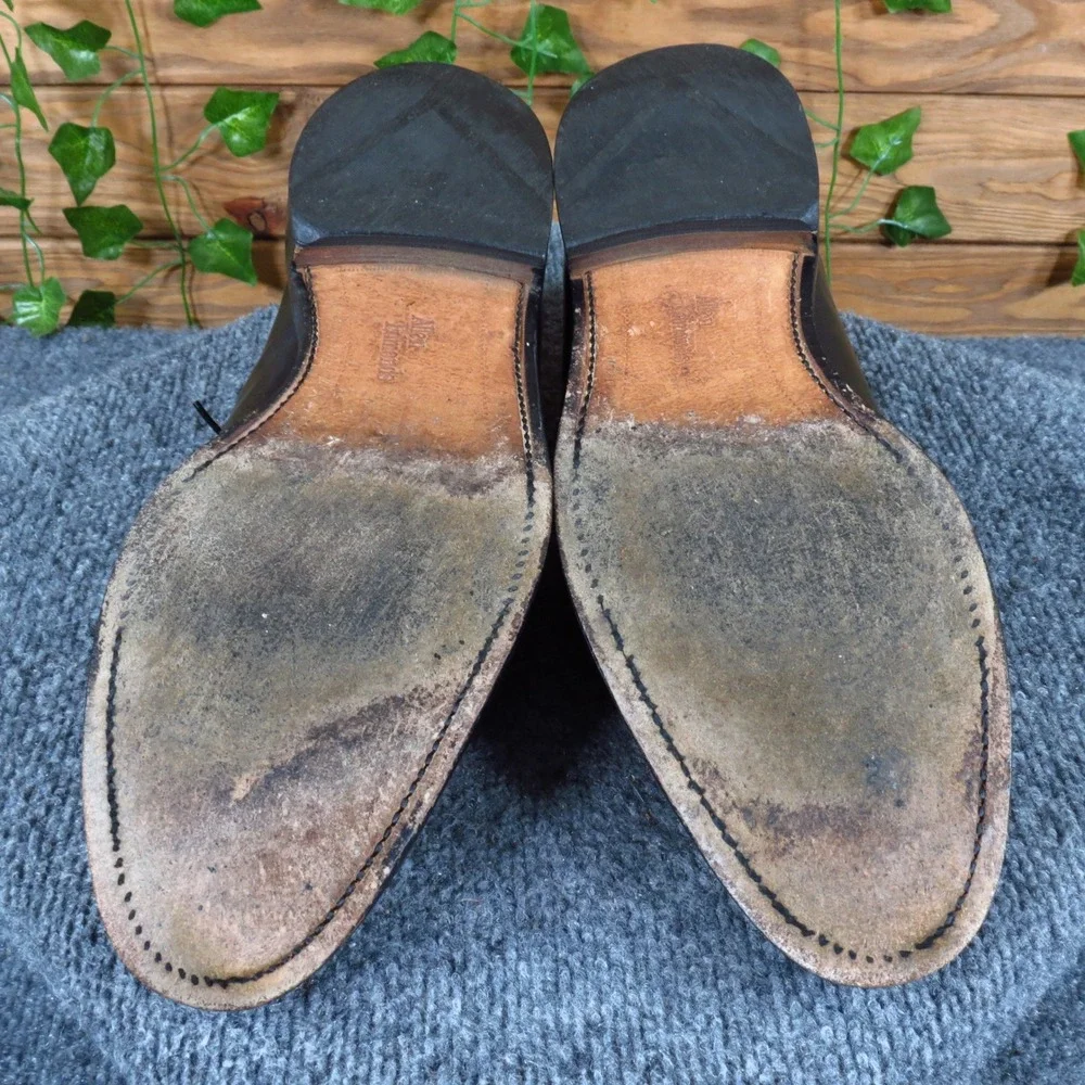 Allen Edmonds Delray Mens‎ Split Toe Derby Size 11.5 D Formal Dress Shoe Black